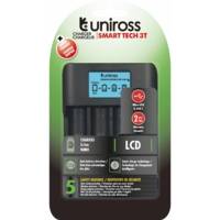 Chargeur Smart Tech LCD, Pour 1 à 4 Piles Lithium 18650 & Ni-MH 1.2V AA AAA