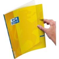 Cahier OPENFLEX agrafé 24 x 32 cm 96 pages grands carreaux 90g jaune