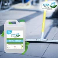 Bidon 5 l Nettoyant sols Triple Action Menthe Concentré Ecocert