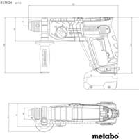Marteau sans fil SDS-PLUS 18V - Gedimat - METABO