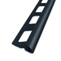 Quarts de rond ouverts en PVC long.2,50m ép.10mm gris - Gedimat - DINAC
