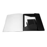 Trieur polypropylène 3 rabats 12 compartiments OPAK - Noir