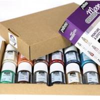 Set Exploration Fantasy Moon Peinture à effet martelé 12 x 20 ml - PÉBÉO