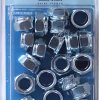 Ecrou frein en acier zingué Ø12 mm - Gedimat - NORAIL