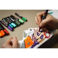 Marqueur à pigment PC-1MC, vert pomme