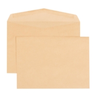 Boîte de 250 enveloppes kraft brun 26 275x375 90 g/m² gommées