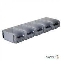 Bac à bec EUROPEAN fimé 1L bleu + barre murale plastique - Gedimat