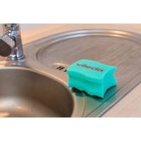 Pack 2 Eponges Profilées Pur Active pour cuisine Vert