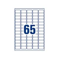 Boîte de 1625 étiquettes laser invisible 38X21 L7551-25