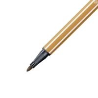 Feutre de Dessin PEN 68 Pointe Moyenne 1 mm Ocre foncé - STABILO