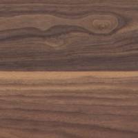 Porte coulissante pleine TORRES plaqué bois noyer - 204 X 73 cm - Gedimat