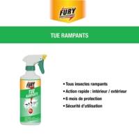 Pistolet 500 ml Insecticide Tue Rampants 3 mois de Protection