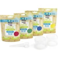 Set Gouache en poudre 4 sachet de 100g + accessoires - PÉBÉO