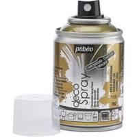 Aérosol 100 ml Peinture opaque permanente faible odeur CHROME OR