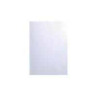 Paquet de 100 couvertures Grain toilé pour reliure A4 Blanc