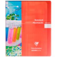 Cahier Travaux Pratique Koverbook Piqué Polypro 17x22 cm 64p séyès-uni coloris Aléatoire - CLAIREFONTAINE