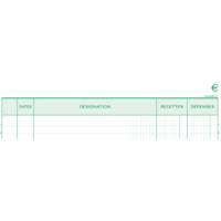 Manifold "Recettes-Dépenses" 297 x 210 mm 50 feuillets dupli - EXACOMPTA