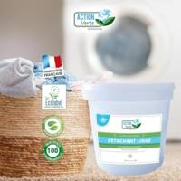 Seau 2 kg Action verte détachant linge poudre Ecocert - NOUVEAU