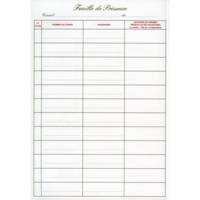 Registre PRESENCE AU CONSEIL 297 x 210 104 Pages Toilé Bleu