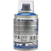 Aérosol 100 ml Peinture opaque permanente faible odeur Bleu brillant - PÉBÉO