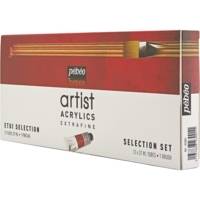 Etui Sélection 10 Tubes 37ml Peinture Artist Acrylique Extra Fine - PÉBÉO