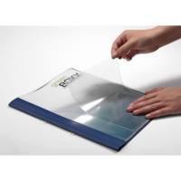 Sachet 25 pochettes adhésives Pocketfix format A5 148x210mm ouverture en haut