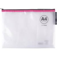 Pochette Zipper Bag A4 Coloris Aléatoire