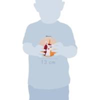 Kit Point De Croix Enfant Punch Needle- Licorne - D 18 Cm Rose