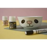 Flacon 45 ml Peinture P150 Porcelaine Coloris Blanc perle