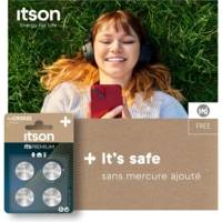 Pack de 4 Piles Bouton Lithium CR2032 3V Idéale Clé de Voiture, Balance