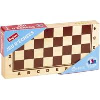 Jeux de Société-Jeu d'Echecs - Coffret Pliant en Bois - JEUJURA