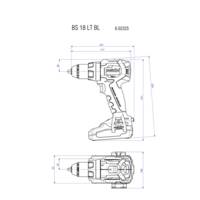 Perceuse visseuse sans fil sans batterie 18V - Gedimat - METABO