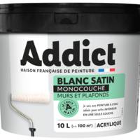 Peinture monocouche murs et plafonds ADDICT mat - Gedimat - RECA