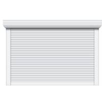 Porte de garage enroulable VINCENNES FIRST gris anthracite RAL 7016 - Gedimat - C2R