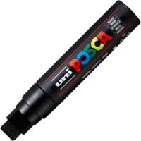 Marqueur pointe rectangulaire extra-large pc17k 15mm noir - POSCA