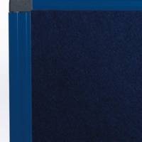 Panneaux d'exposition 2 faces - feutrine bleu marine