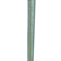 Pointe tête plate acier brut diam.6mm long.140mm - Gedimat - NORAIL