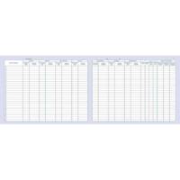 Registre du Suivi Hebdomadaire du Temps de Travail 108 pages format 240 x 320