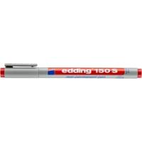 Feutre non Permanent 150 s rouge 0,3 mm - EDDING