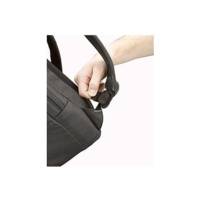 Sac à dos Noir Nylon rembourré pour PC portable jusqu'à 17'' - 33,4x55,4x8,3cm