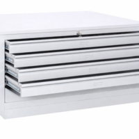 Meuble à plans 5 tiroirs