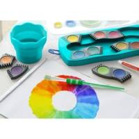 Palette de peinture CONNECTOR, 12 couleurs - FABER-CASTELL
