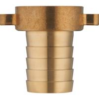 Nez de robinet en laiton cannelé - femelle mobile ø20 x 27 mm - Gedimat