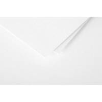 Pack de 25 Cartes pliées 210g 135x135 blanc