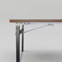 Table pliable Tambu 160x80cm chêne montagne - intérieur - RestooTab