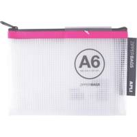 Pochette Zipper Bag A6 PVC Coloris Aléatoire