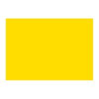 Pack de 25 Carte Simple 210g 110x155 jaune soleil