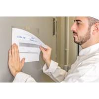 Lot de 2 Porte-copies KANG dos adhésif repositionnable A4