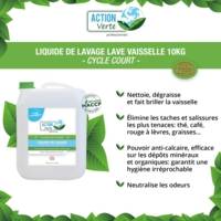 Bidon 10 kg Lave-vaisselle Liquide de lavage Ecocert