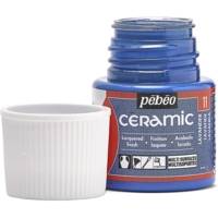 Flacon 45 ml peinture CERAMIC faïence et multi support LAVANDE - PÉBÉO